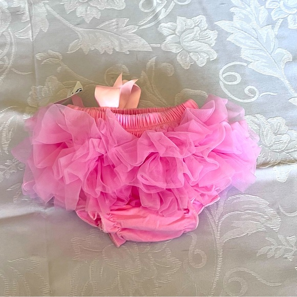 NWT Baby Girl Ruffle Tutu / Bloomers/ Diaper Cover. $25 - Picture 2 of 2